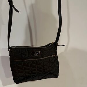Kate Spade Quilted Black Crossbody Bag